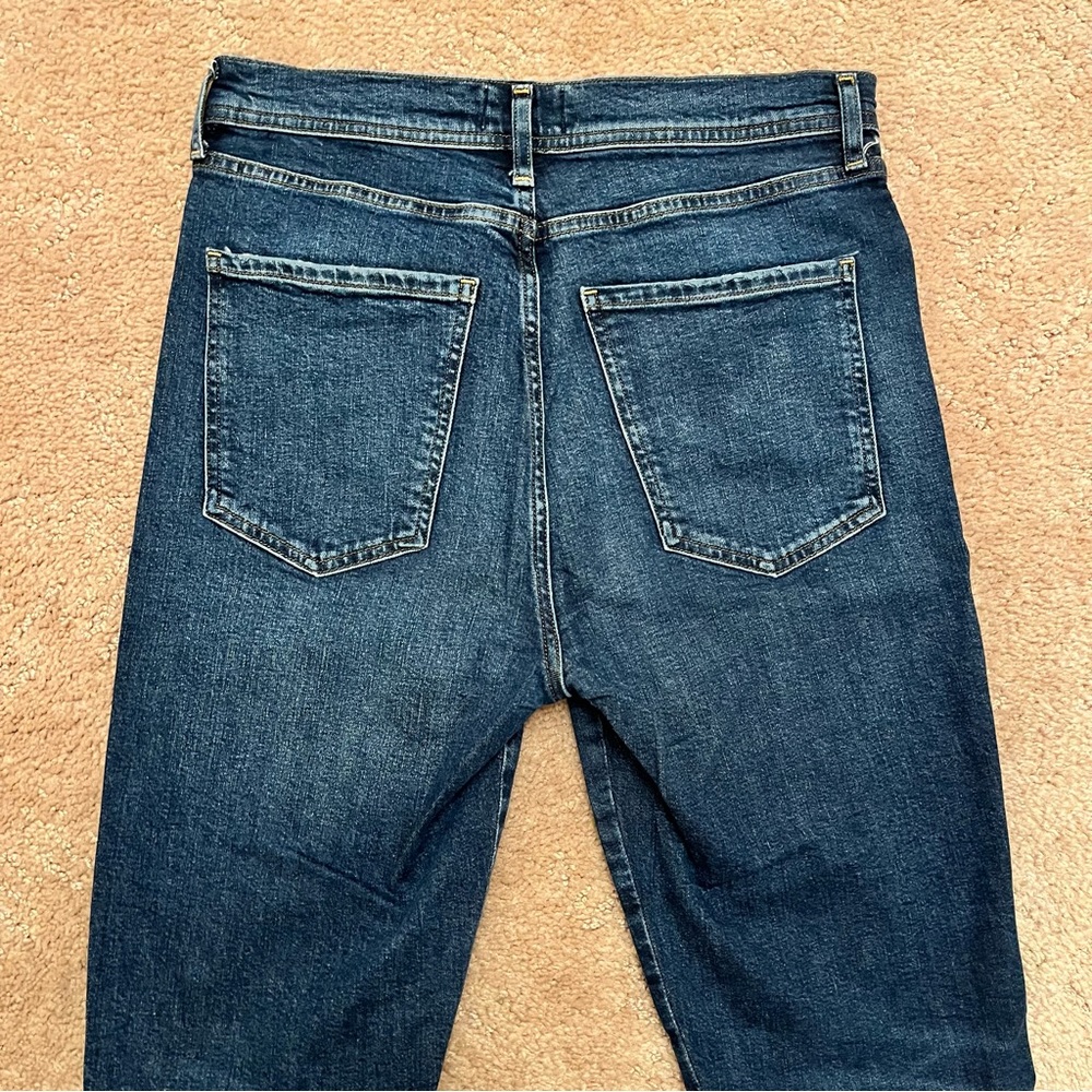 AGOLDE Roxanne Super High Rise Skinny Jeans EUC - Picture 4 of 6